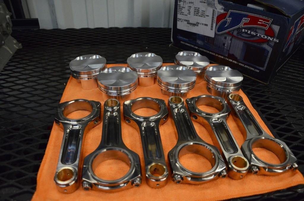 2JZGTE Titanium Rods / JE pistons